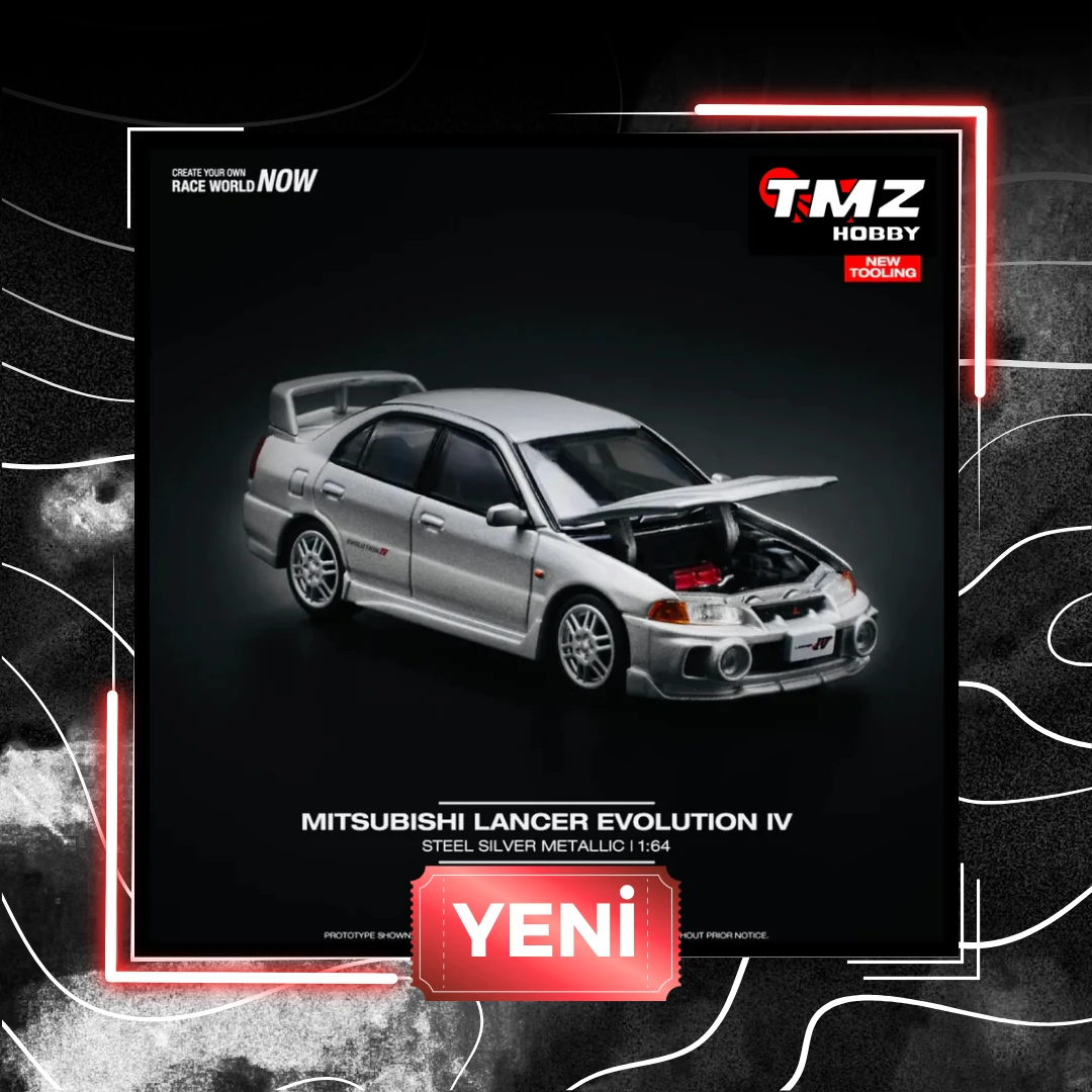 Pop Race Mitsubishi Lancer Evolution Silver 140