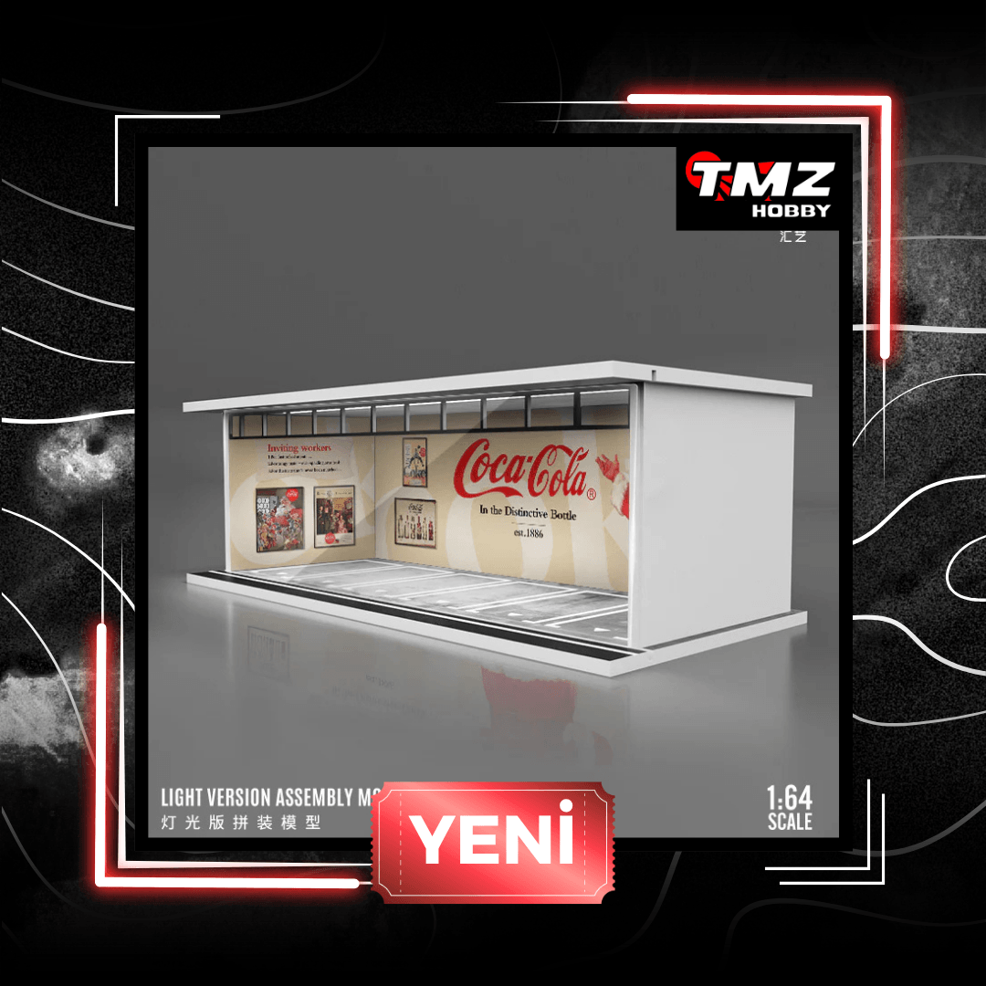 MoreArt 1/64 Parking with Coca Cola