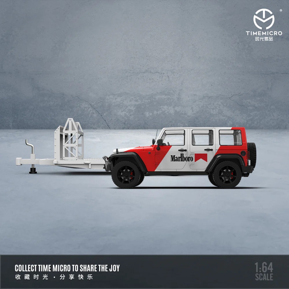 Time Micro 1:64 Jeep Wrangler Marlboro Livery