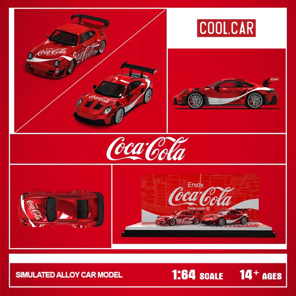 COOL CAR COCA COLA TWO CARS SUİT