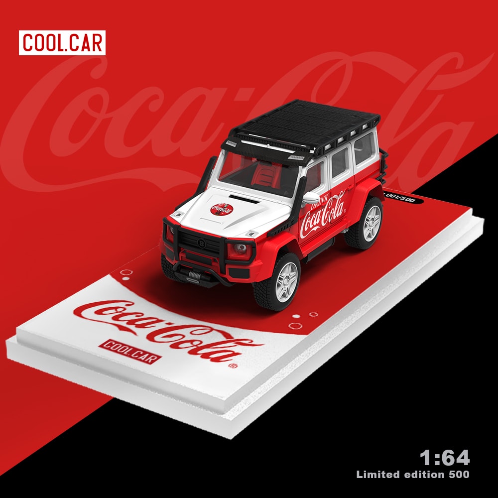 Cool Car Benz BRABUS G550 Coca Cola Livery 