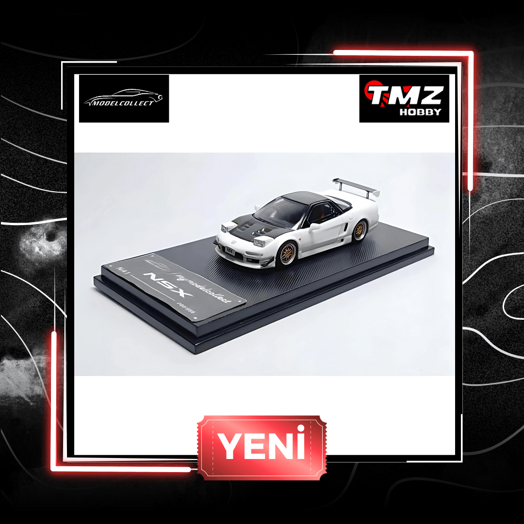 MYMODELCOLLECT HONDA NSX WHİTE CARBON
