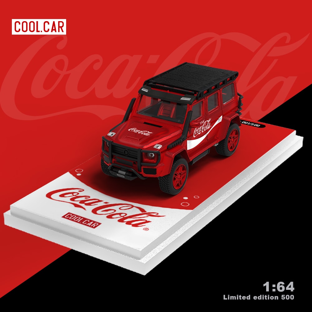 Cool Car Benz BRABUS G550 Coca Cola Livery