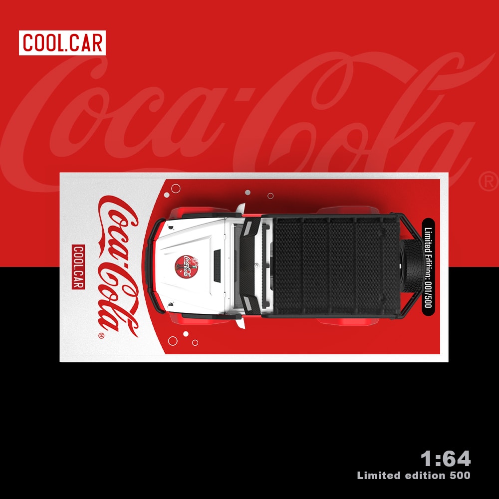 Cool Car Benz BRABUS G550 Coca Cola Livery 