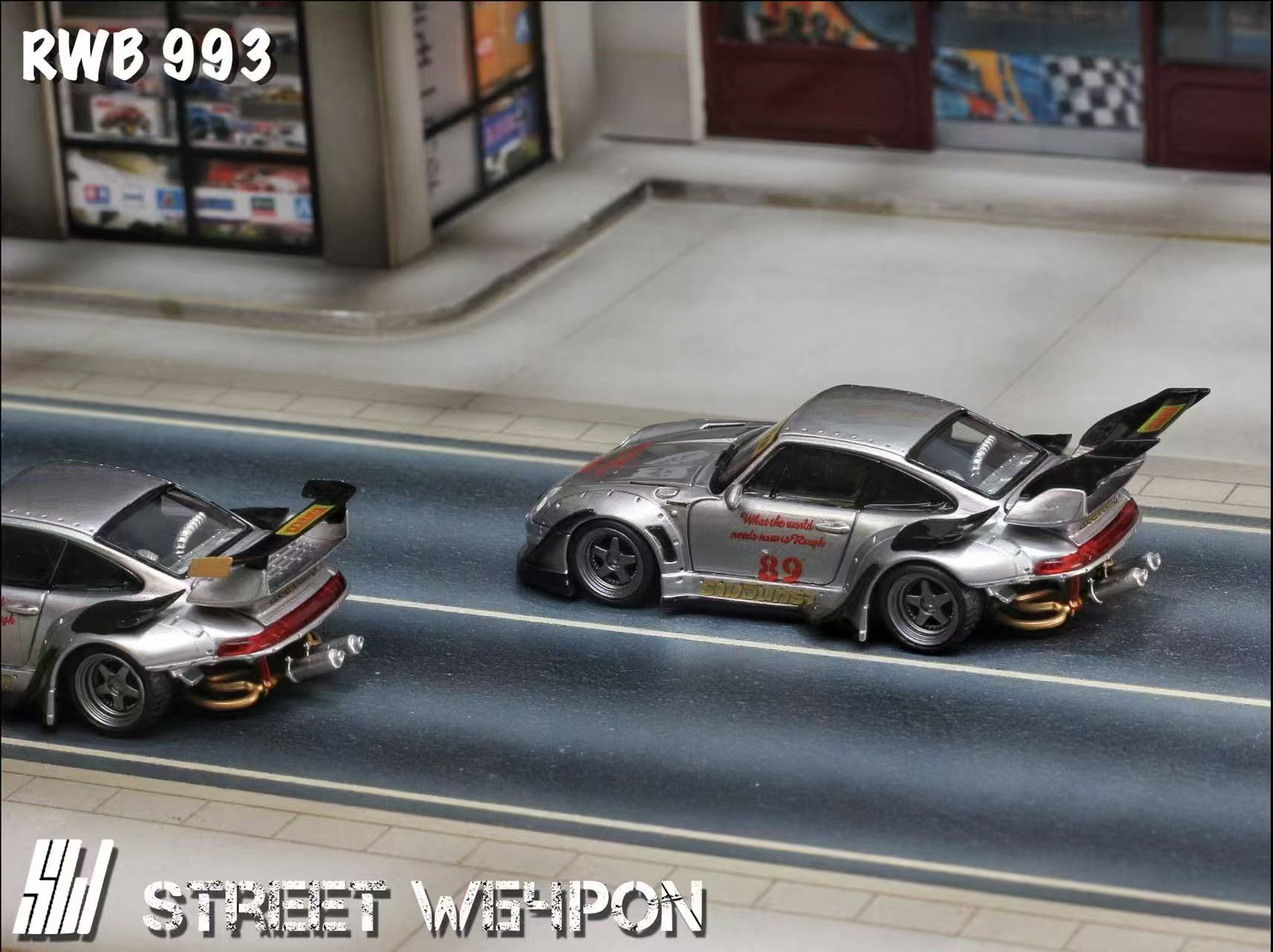 SW RWB 993 RAW Vanished Alloy Color B/Higher Tail