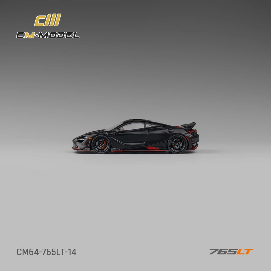 CM MODEL MCLAREN 765LT MATT BLACK