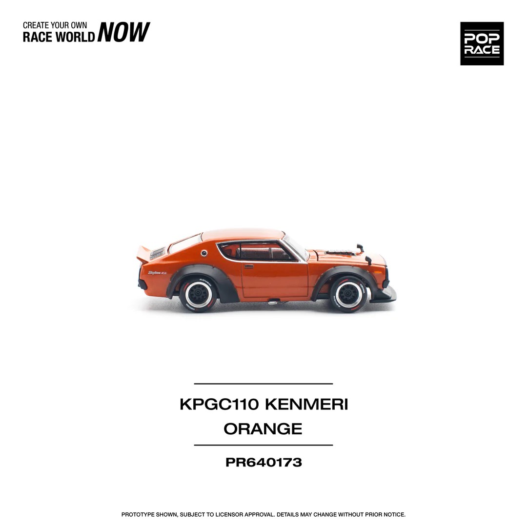 POPRACE KPGC110 KENMERI ORANGE