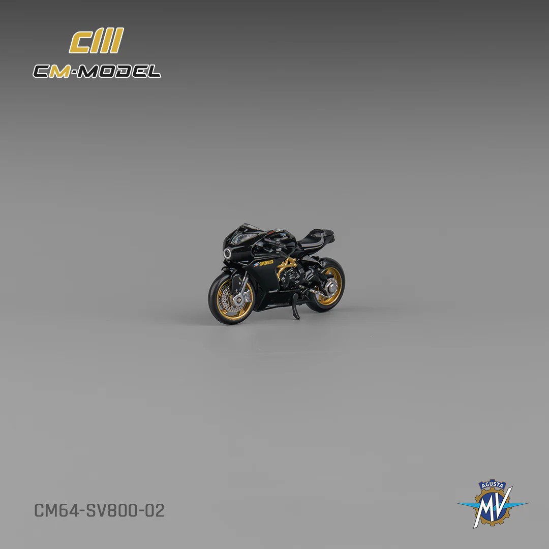 CM MODEL MV AGUSTA SUPERVELOCE 800BLACK