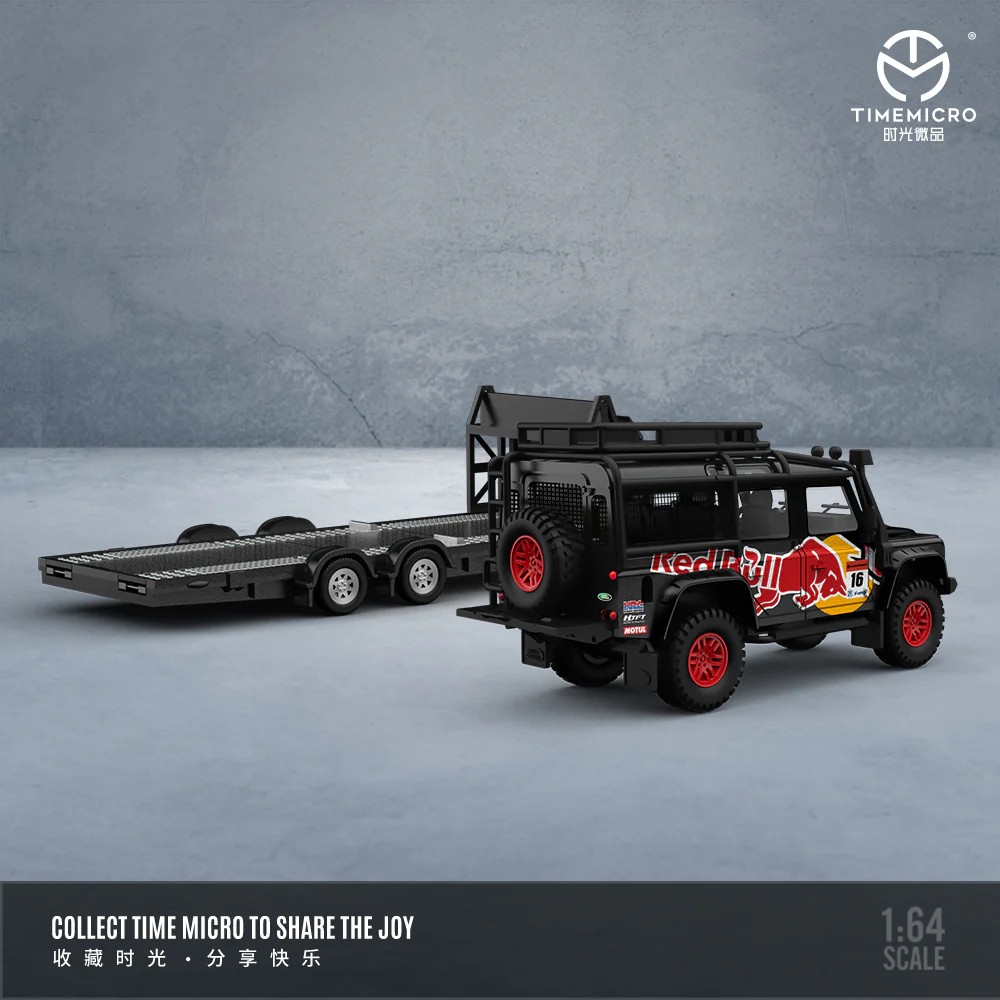 TİME MİCRO LAND ROVER DEFENDER TRAİLER SET