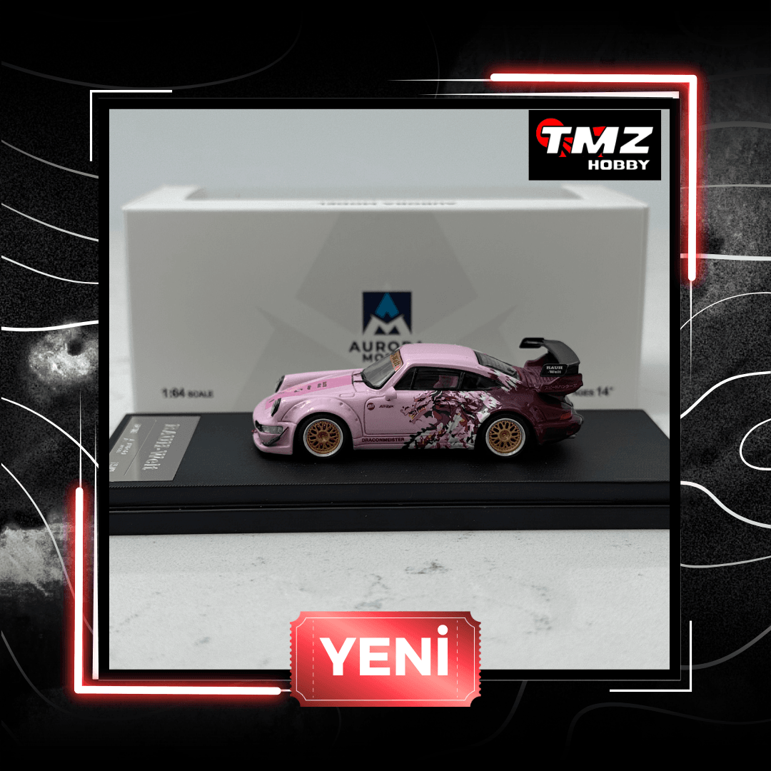 AURORA MODEL Porsche RWB964 - E/Dragon Shadow Car