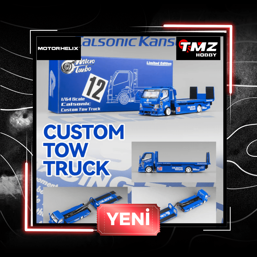 MİCRO TURBO CALSONİC CUSTOM TOW TRUCK METALLİC BLUE