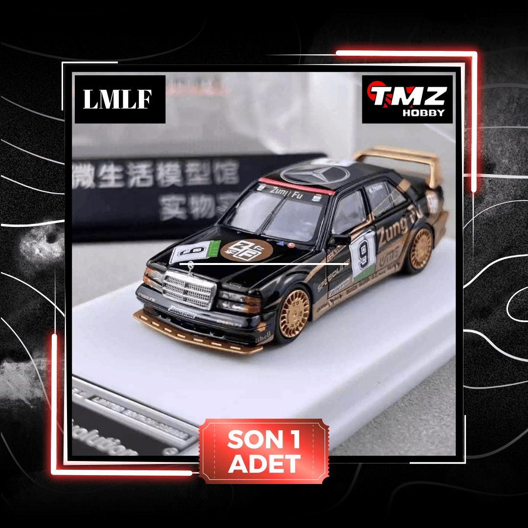 LMLF MERCEDES BENZ 190E GOLD & BLACK