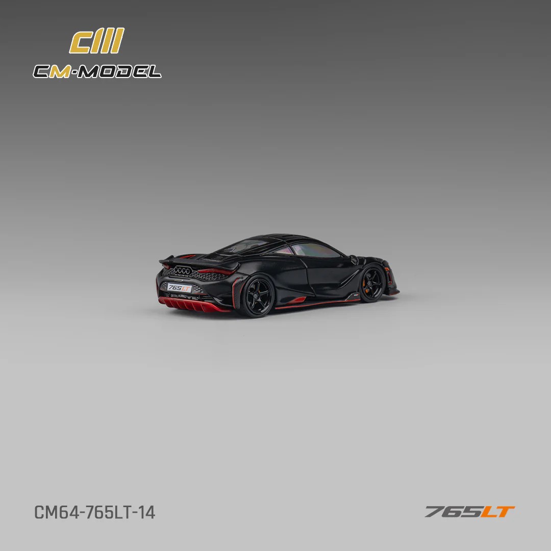 CM MODEL MCLAREN 765LT MATT BLACK