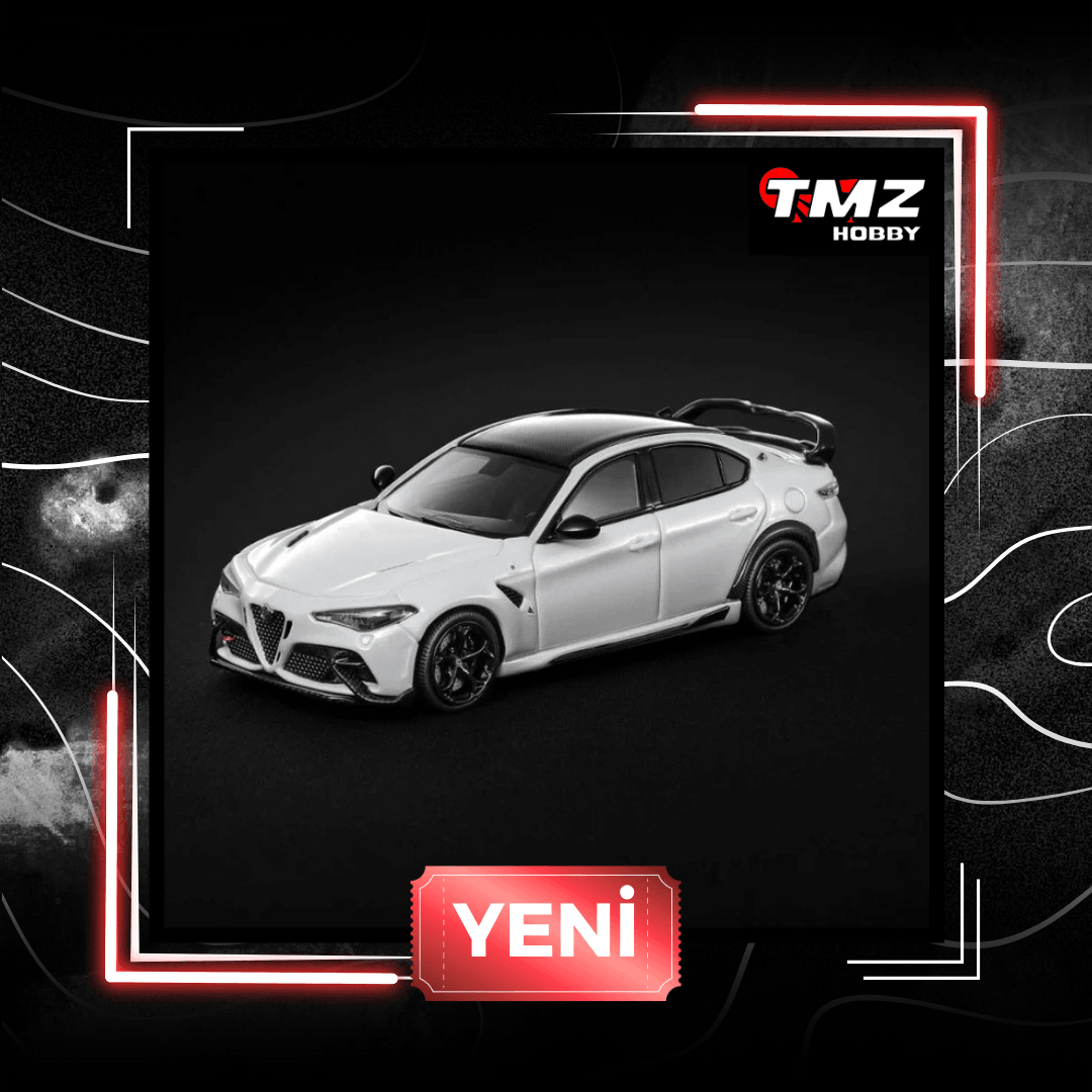 MotorHelix 1:64 Alfa Romeo Giulia BEYAZ