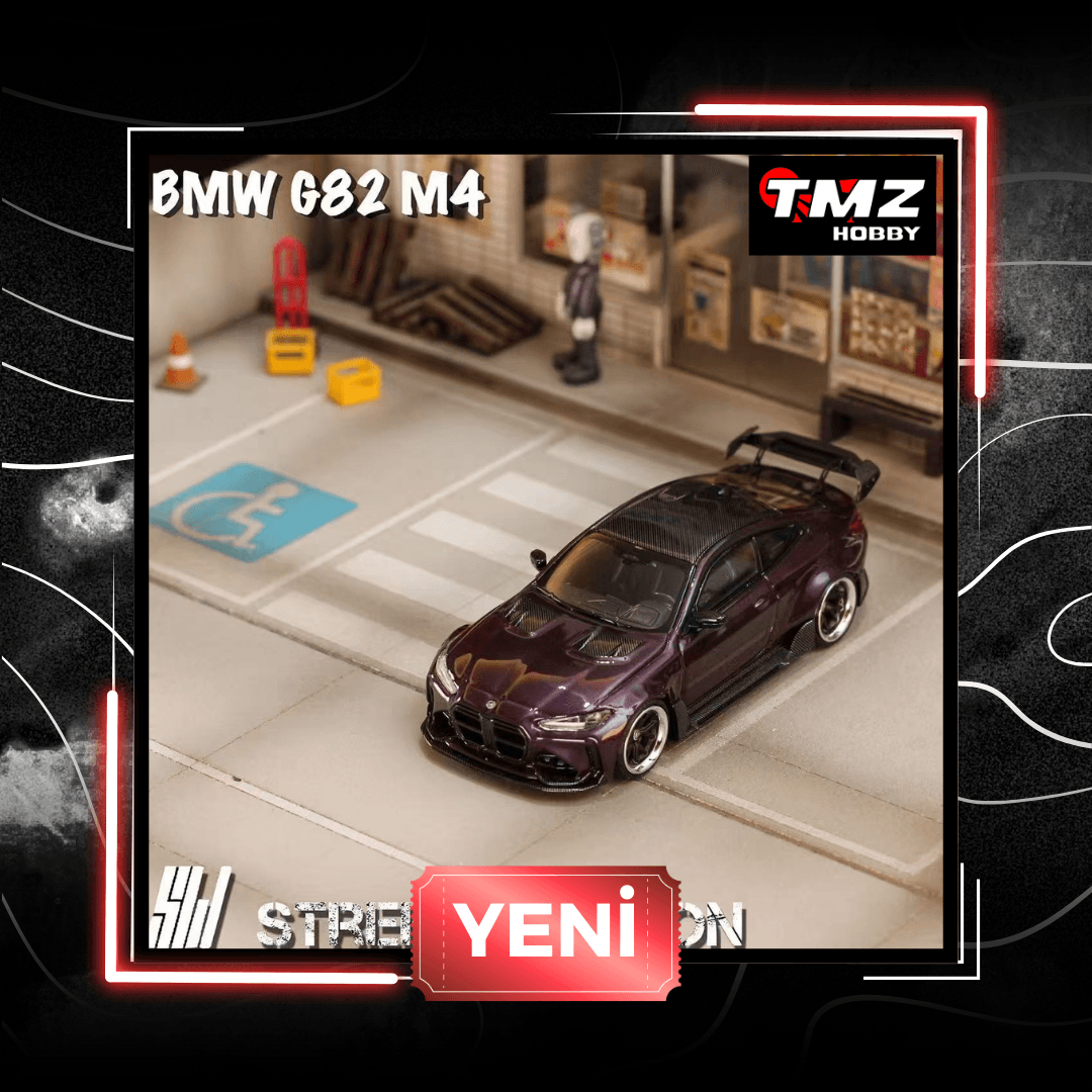 SW BMW G82 M4 Wide-Body Modified Dark Purple Special Edition
