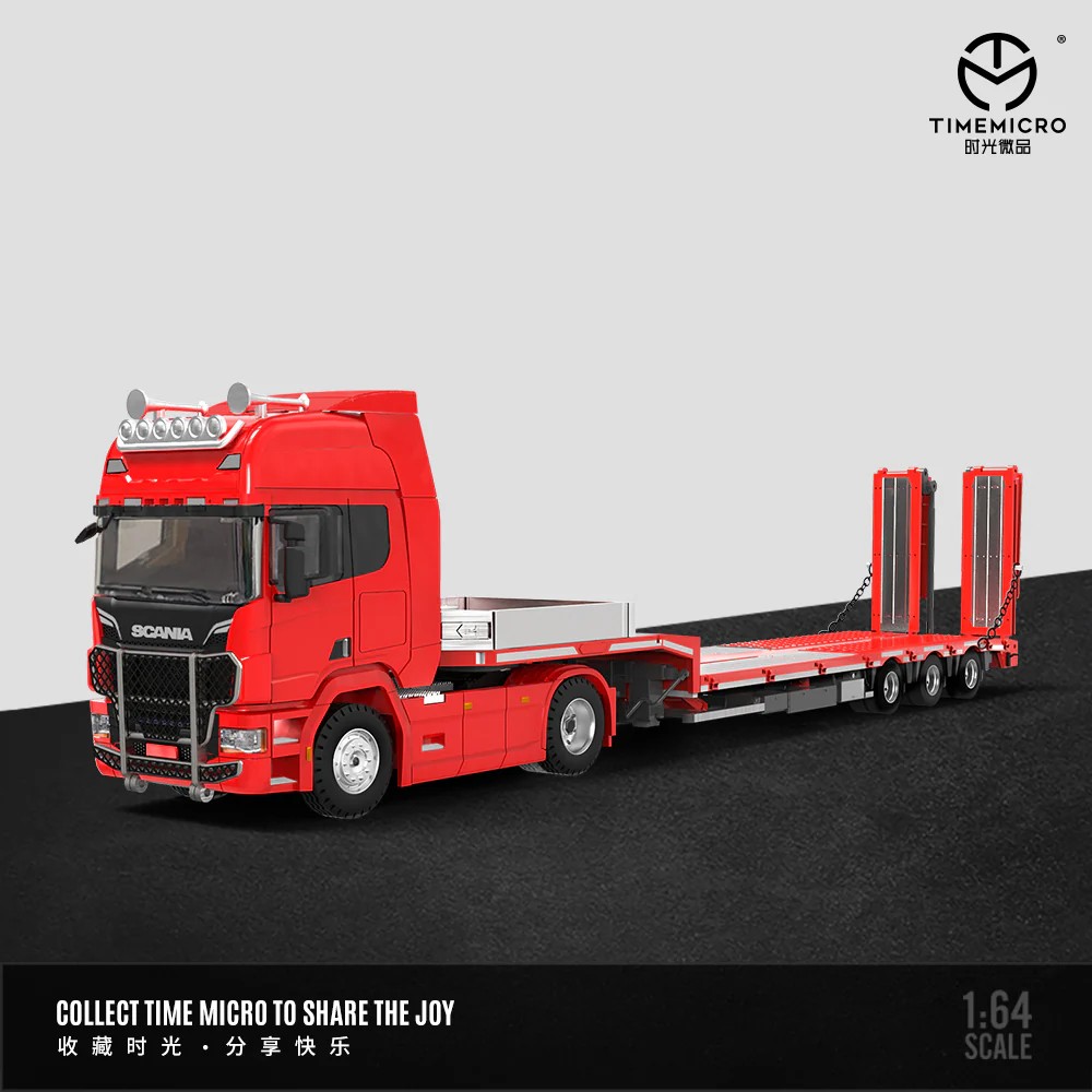 TİME MİCRO SCANİA FLATBED TRANSPORT VEHICLE - 1