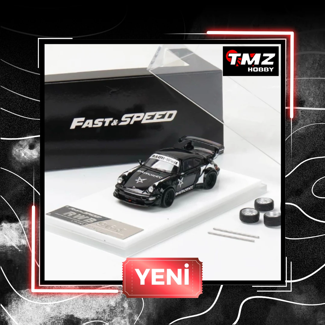 Fast Speed Porsche Rauh Welt RWB964 Wide Body Diecast Model Car