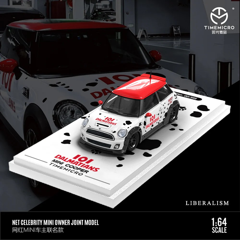 TimeMicro 1:64 BMW MINI COOPER IOI DALMATIANS