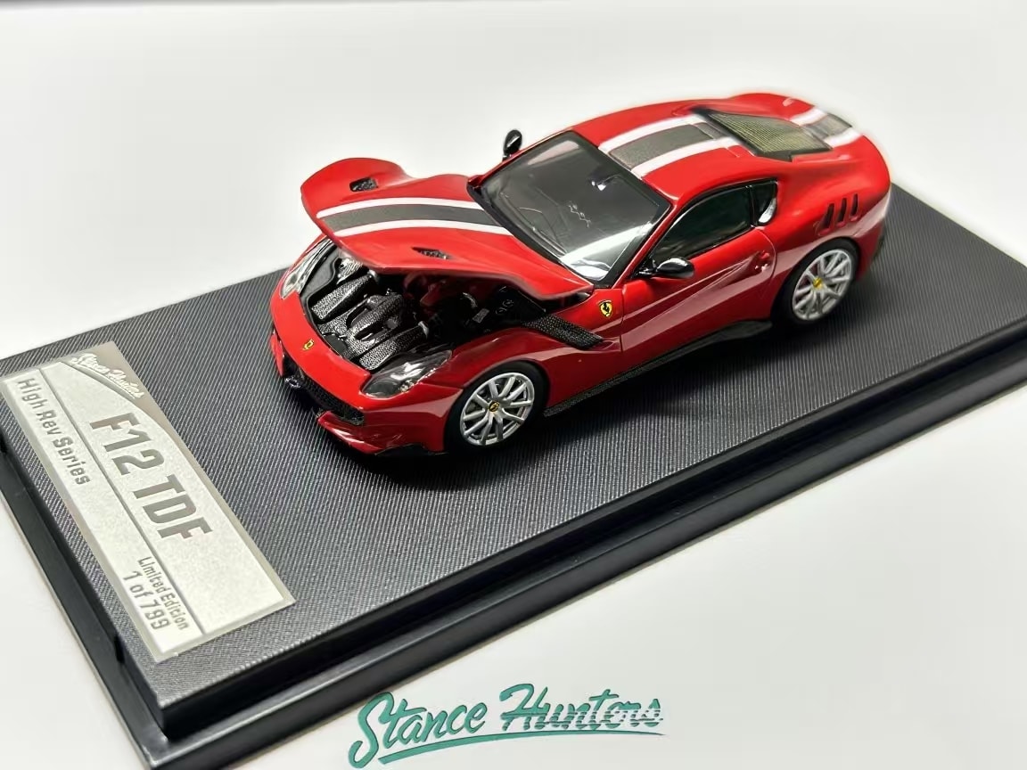 Stance Hunters F12 TDF Red Black Interior + Gray White Latte Art