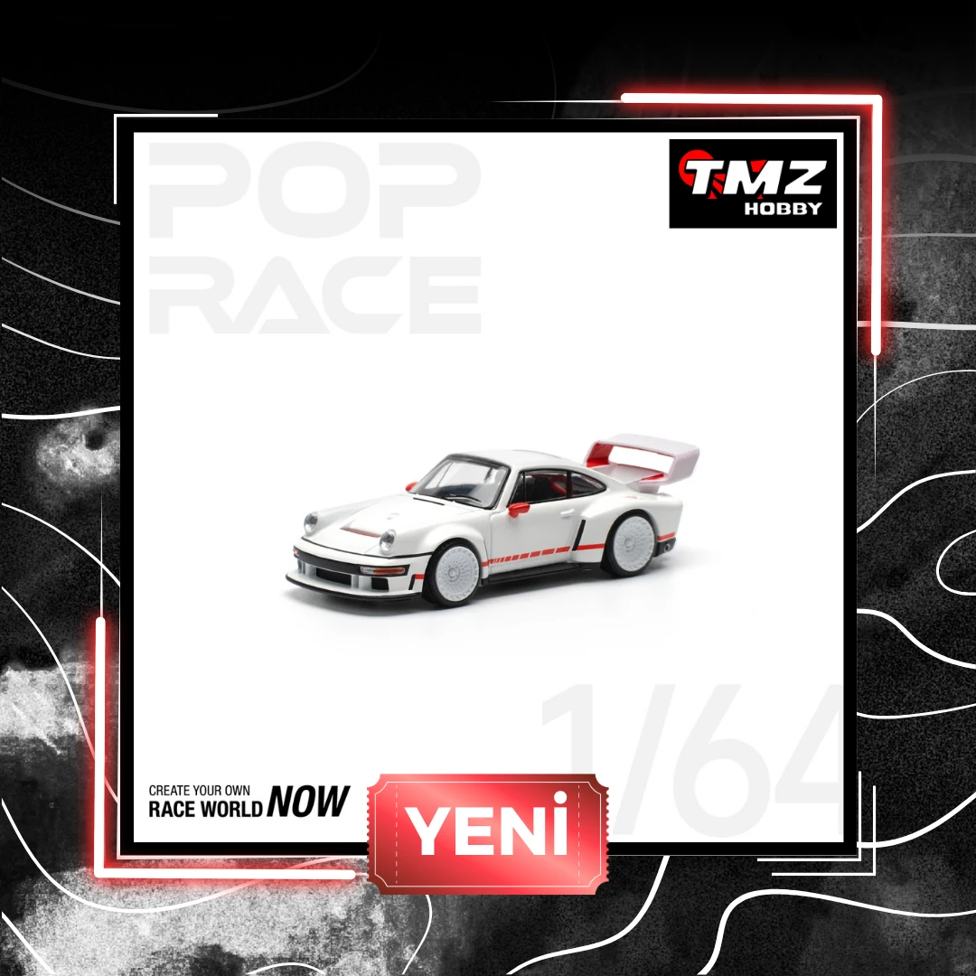 Pop Race Porsche Singer DLS Turbo White 