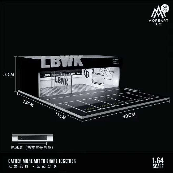 MOREART LBWK LİGHTİNG VERSİON ASSEMBLY SHOP SCENE
