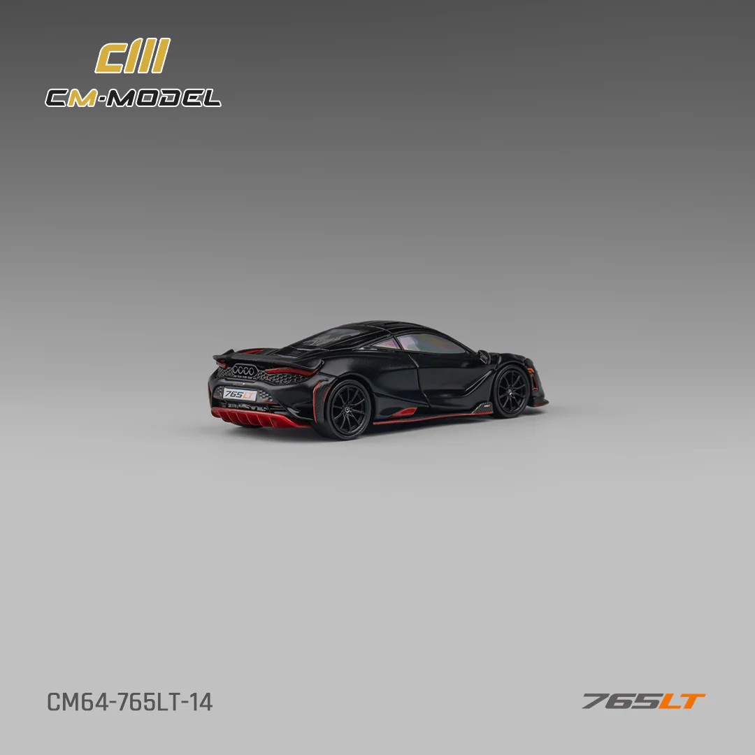 CM MODEL MCLAREN 765LT MATT BLACK