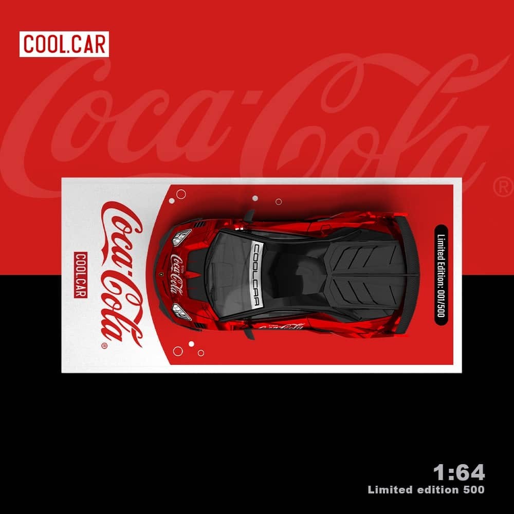 COOL CAR LAMBORGHİNİ AVENTADOR GT EVO COCA COLA