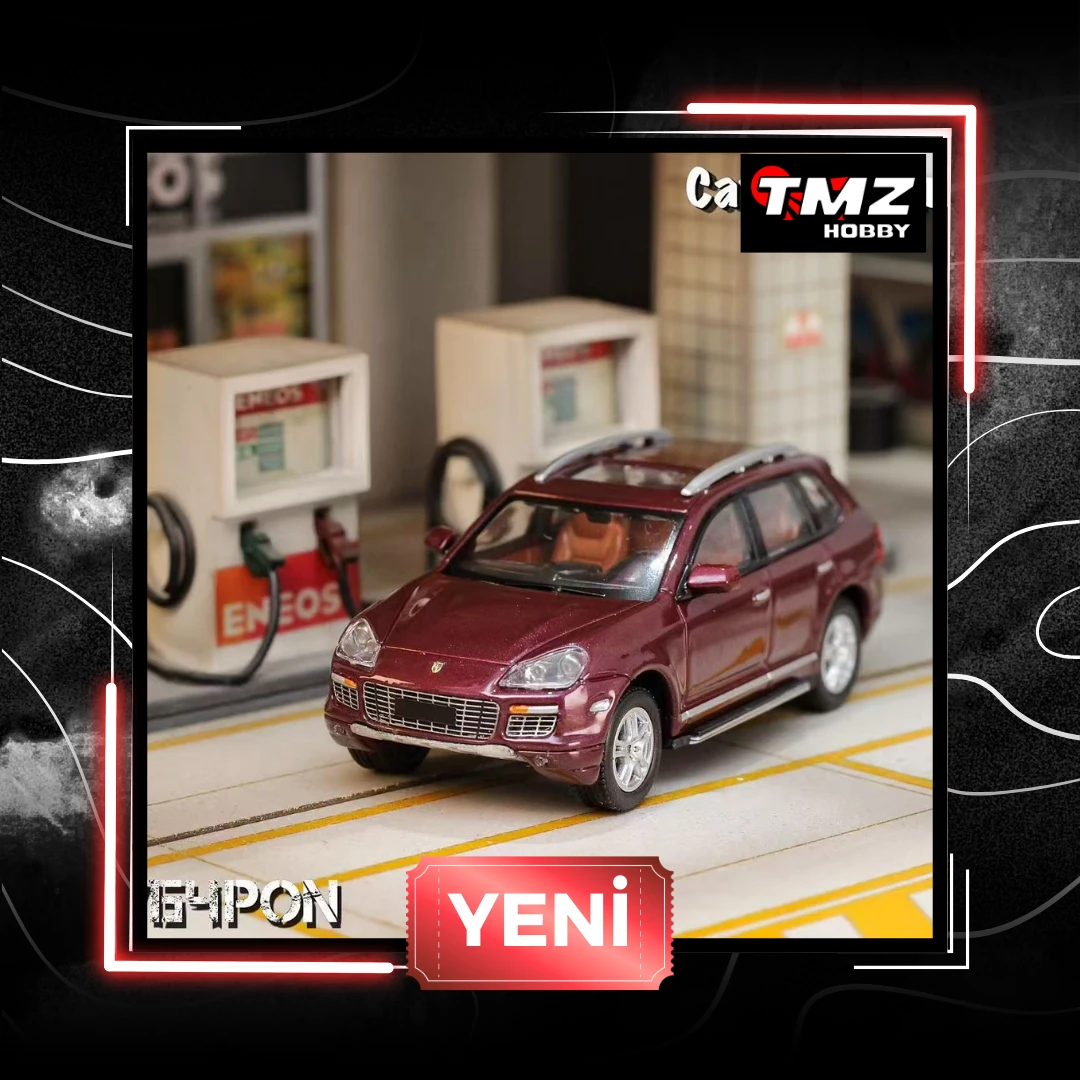 Street W64PON Porsche Turbo S 957 B/Wine Red