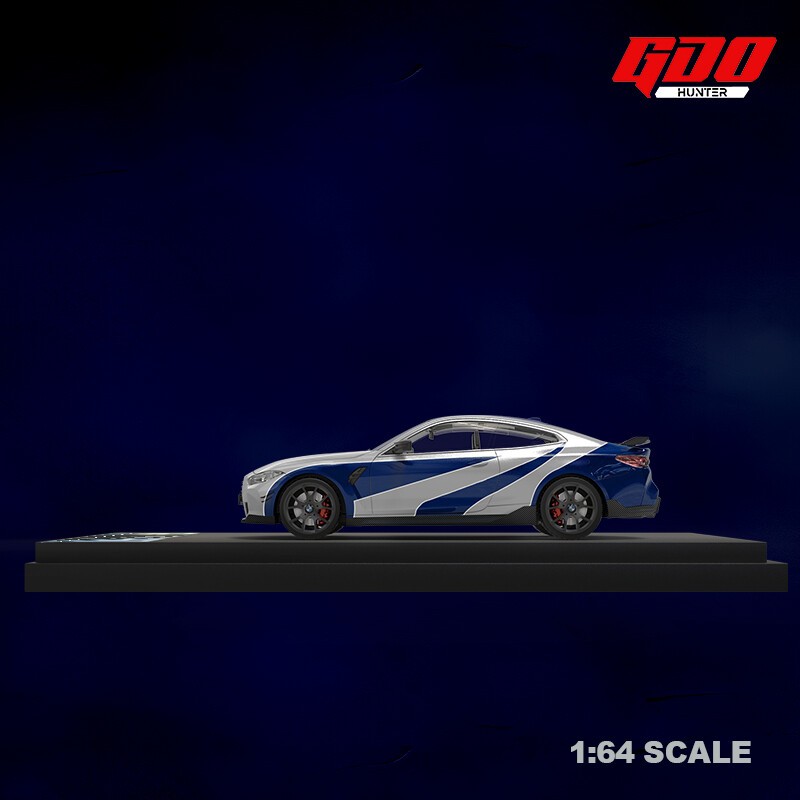 GDO BMW M4 BLUE SİLVER