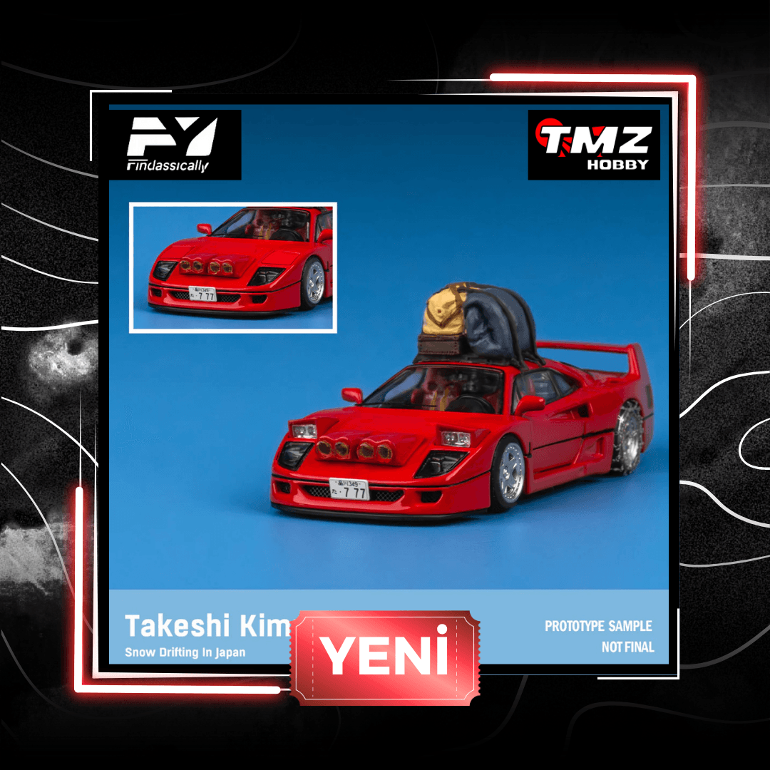 FİNDCLASSİCALLY FERRARİ F40 ROSSO CORSA SNOW