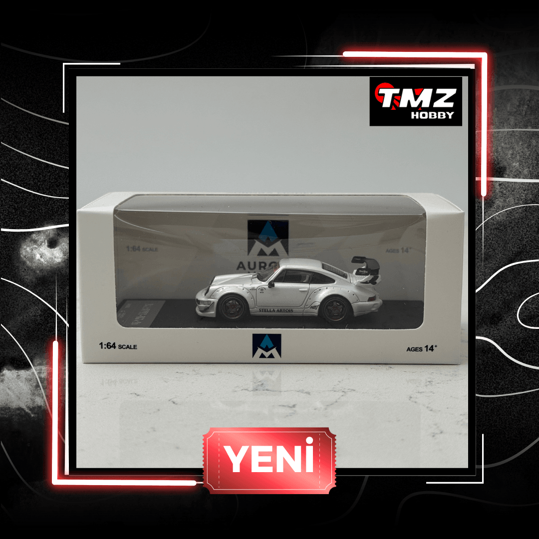 AURORA MODEL Porsche RWB964 - A/Pearl White Car