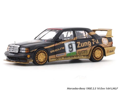 LMLF MERCEDES BENZ 190E GOLD & BLACK