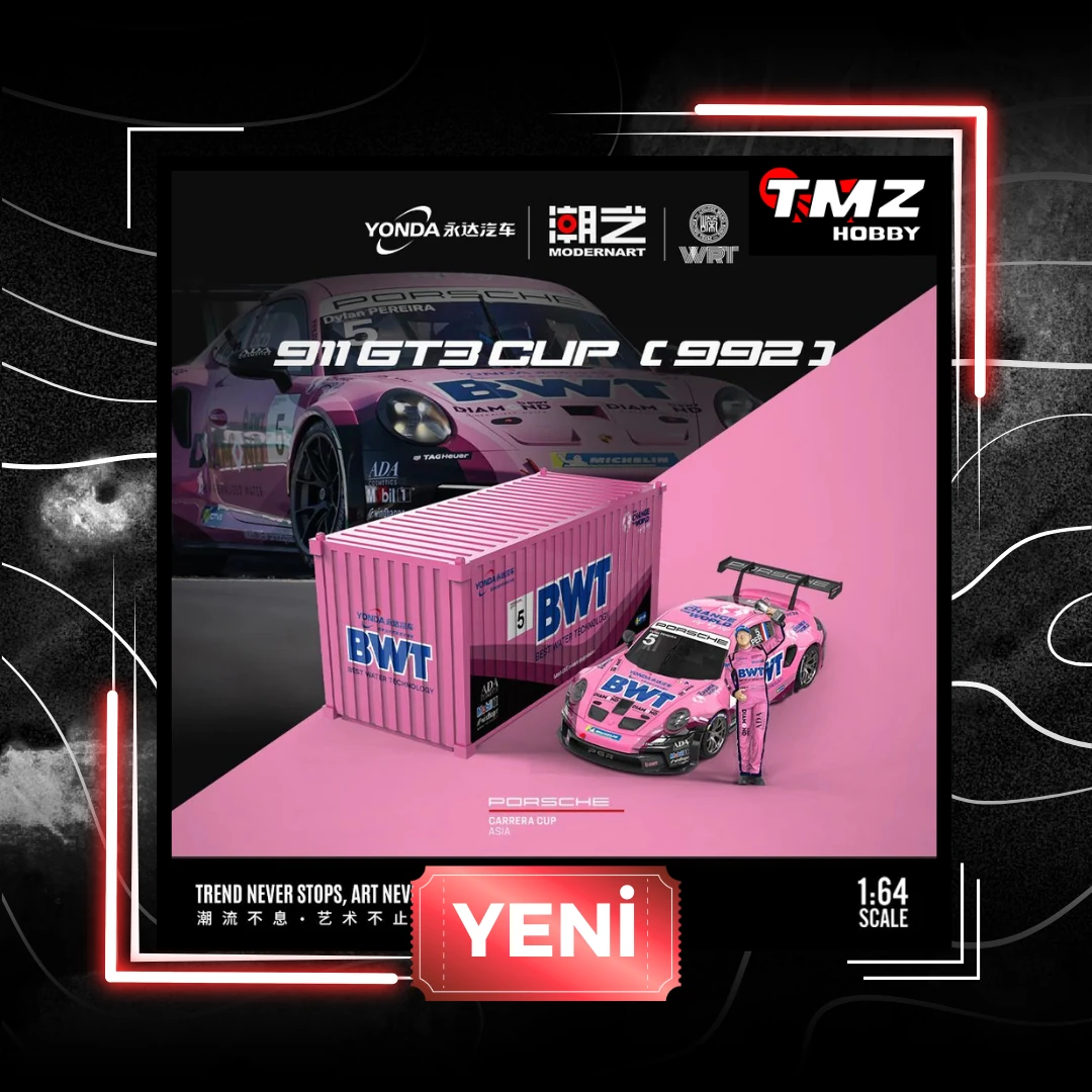  ModernArt X Yonda PORSCHE BWT 1:64 Porsche 911 GT3 CUP