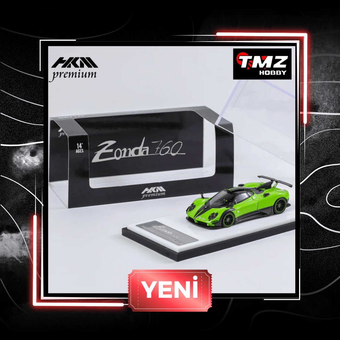 HKM PREMİUM PAGANİ ZONDA 760 BERLİNETTA 2014 HARDTOP APPLE GREEN