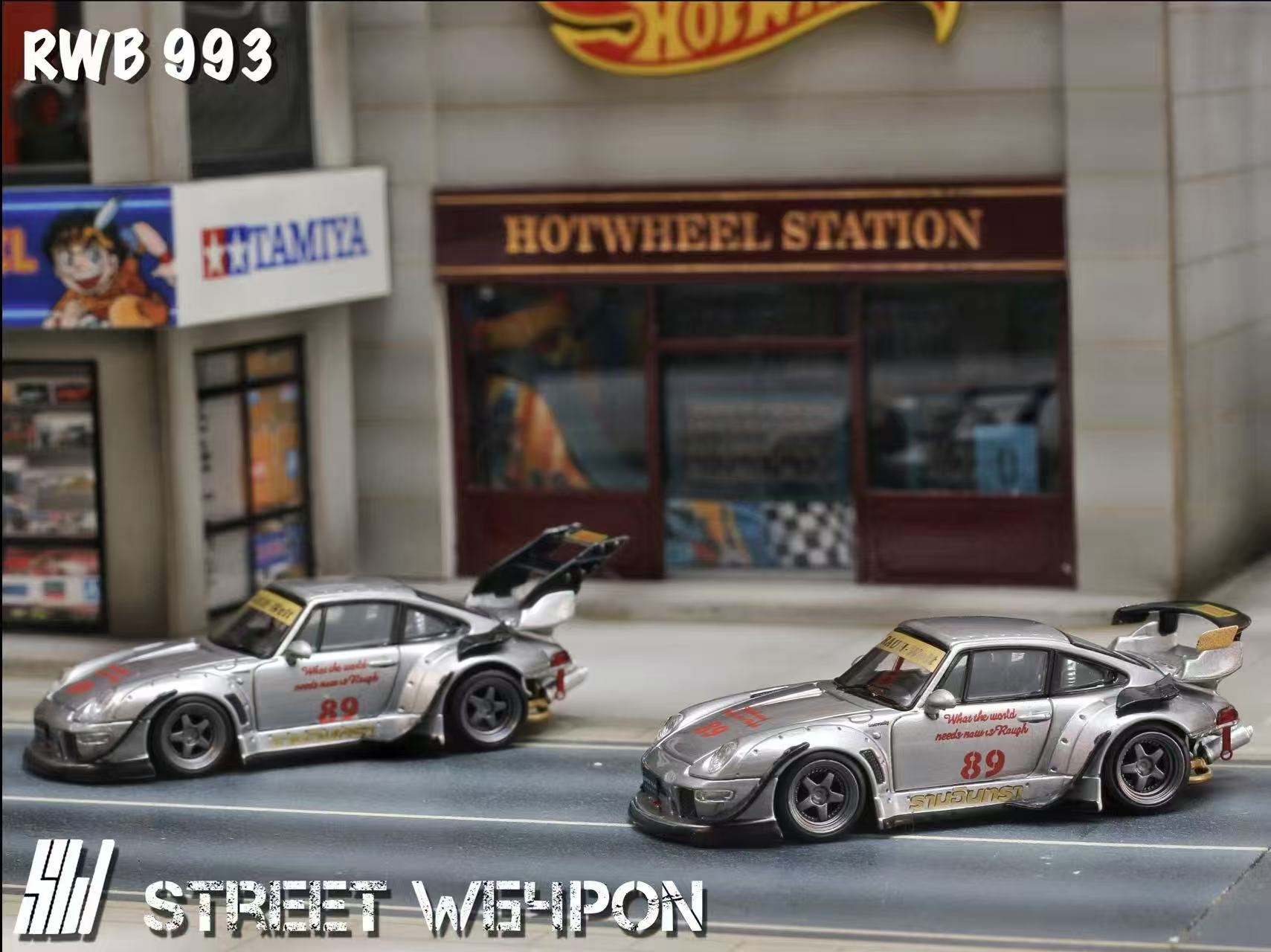 SW RWB 993 RAW Vanished Alloy Color B/Higher Tail
