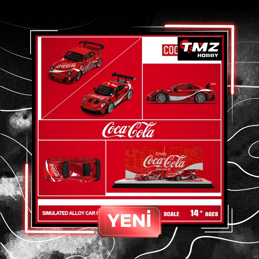 Cool Car Porsche 964 992 Coca-Cola