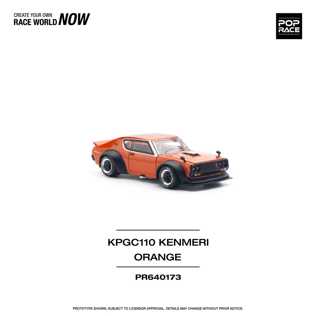 POPRACE KPGC110 KENMERI ORANGE