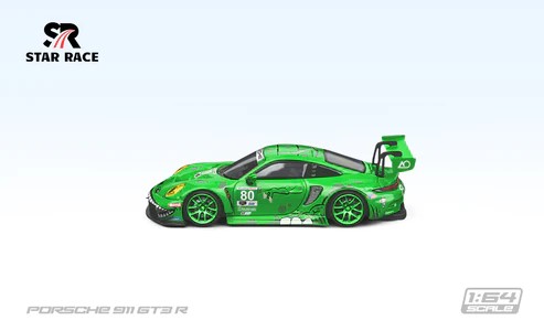 STAR RACE  PORSCHE 911 GT3 TYRANNOSAURUS REX LİVERY THREE CAR SET
