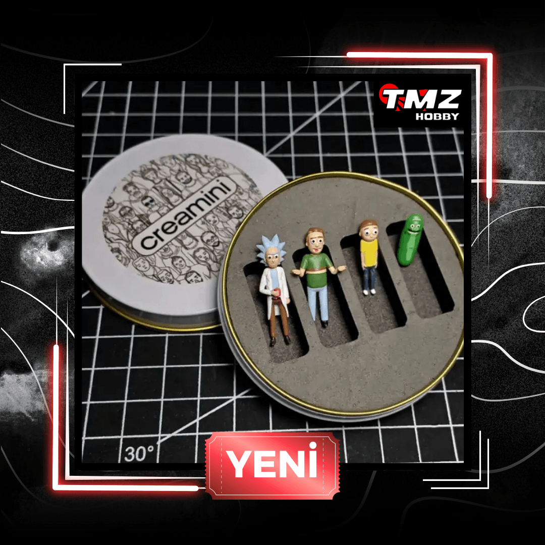  CREAMİNİ Rick And Morty Figür Set