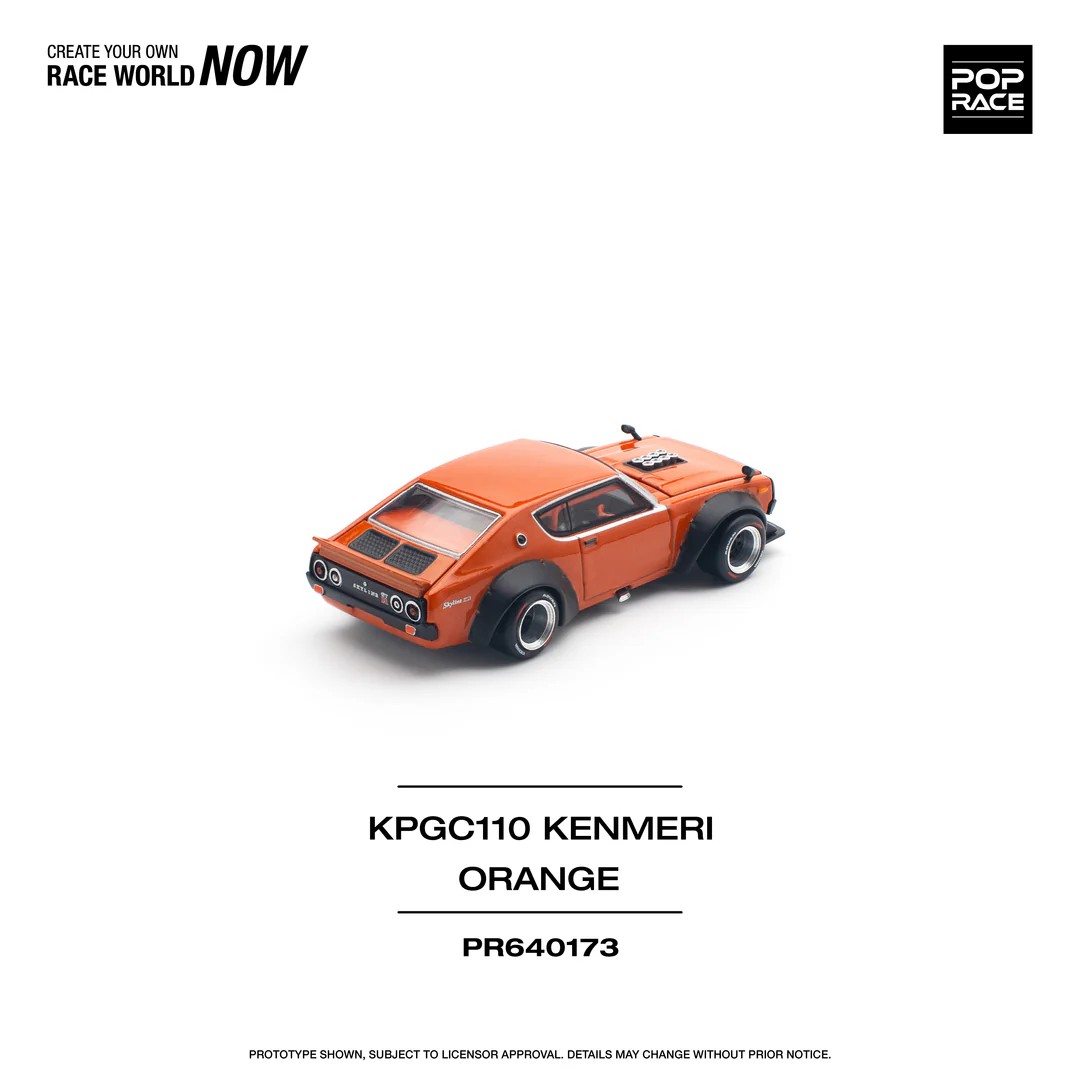 POPRACE KPGC110 KENMERI ORANGE