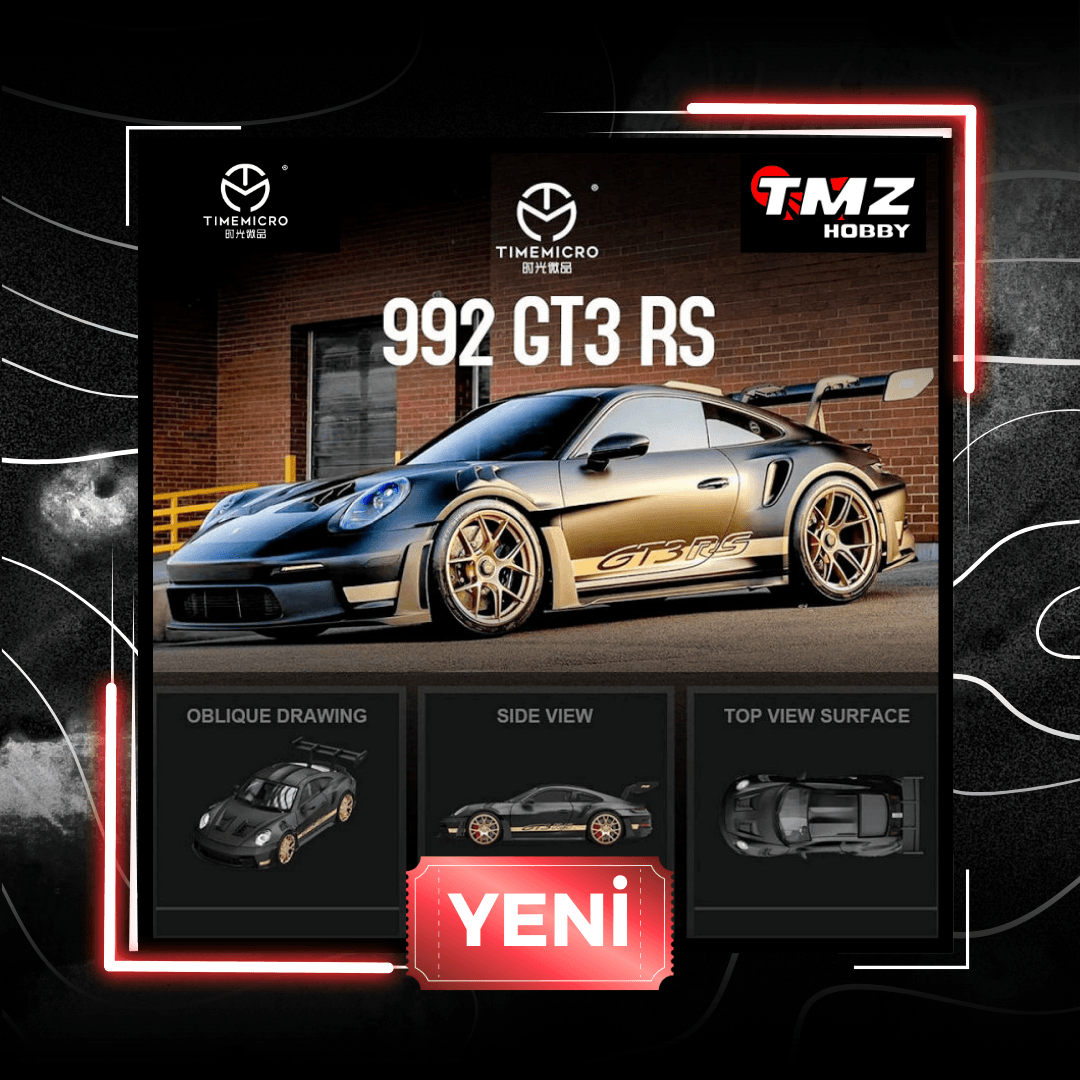 TİME MİCRO PORSCHE 992 GT3 RS FİGÜRLÜ