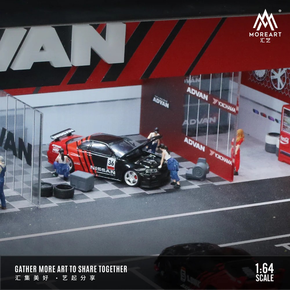 MOREART ADVAN MODİFİCATİON SHOP LİGHTİNG VERSİON SCENE