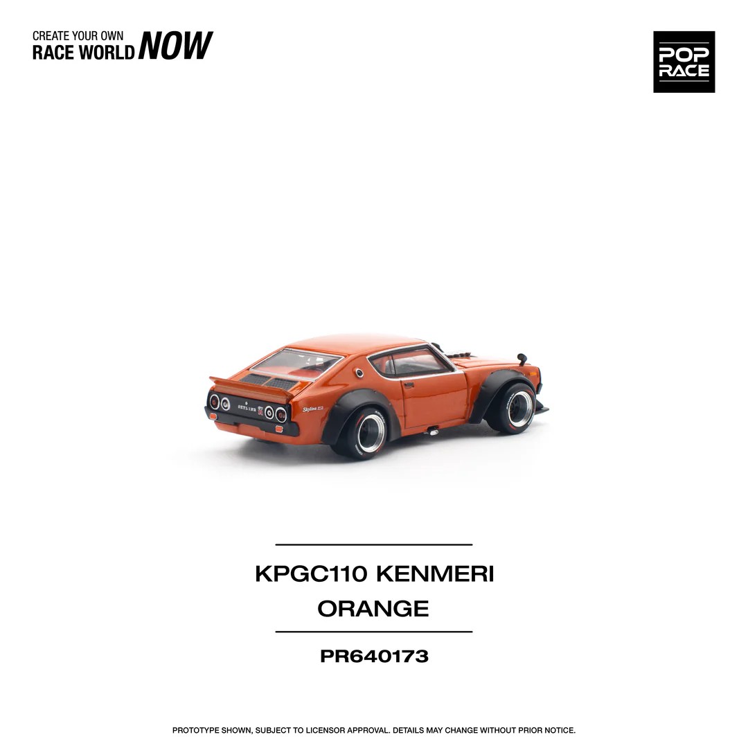 POPRACE KPGC110 KENMERI ORANGE