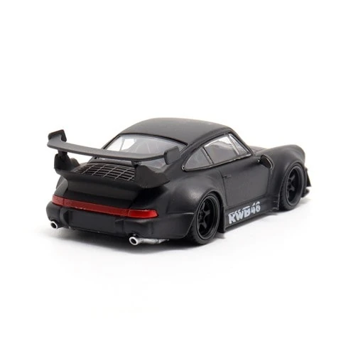 DEcode PORSCHE RWB Matte Black Black Wheel