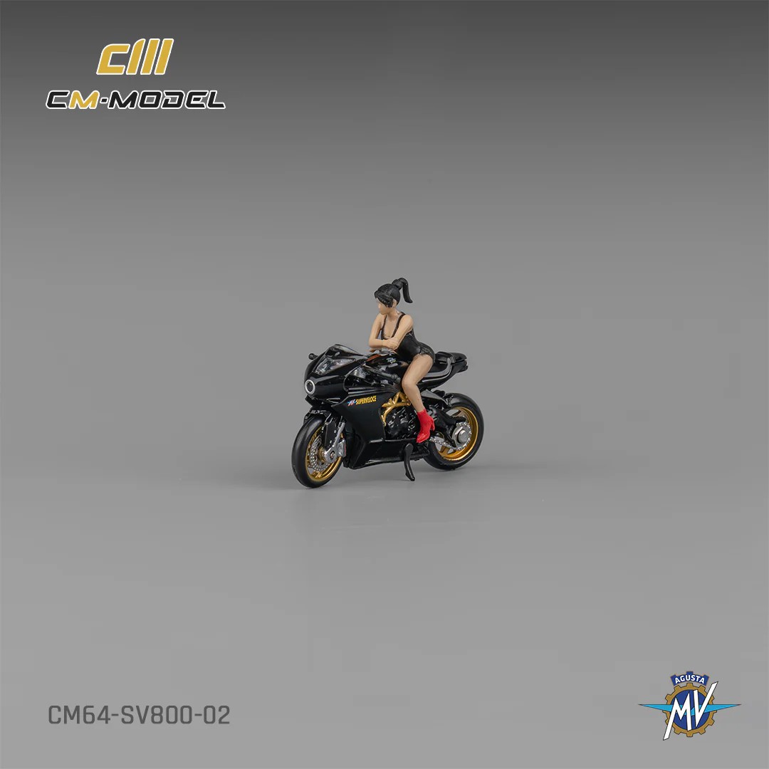 CM MODEL MV AGUSTA SUPERVELOCE 800BLACK