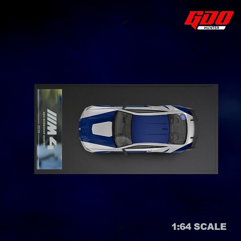 GDO BMW M4 BLUE SİLVER