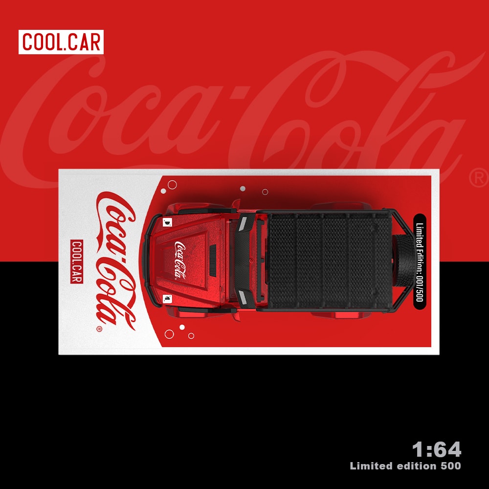Cool Car Benz BRABUS G550 Coca Cola Livery