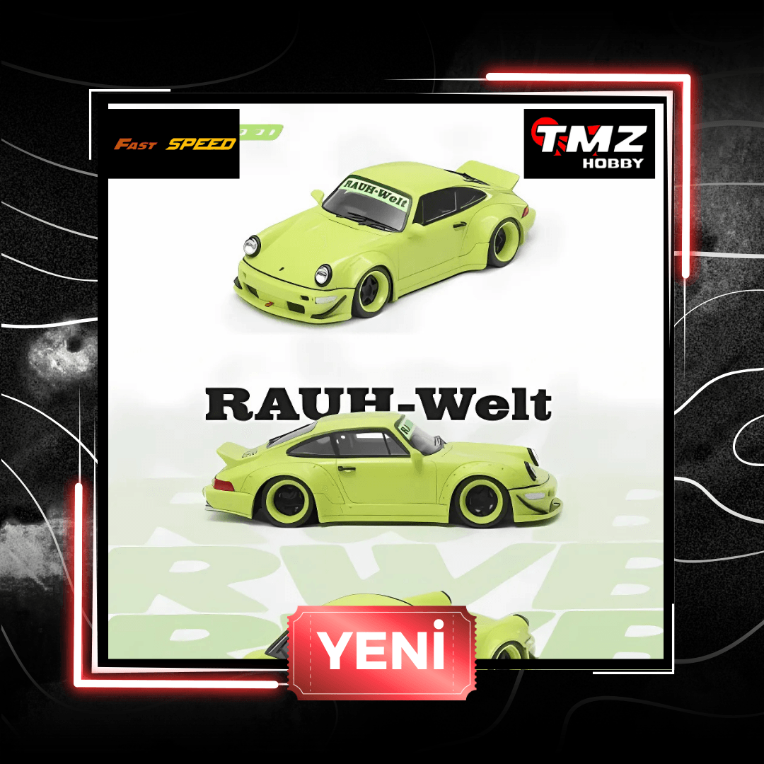 FAST SPEED RWB PORSCHE 964 - B/Green