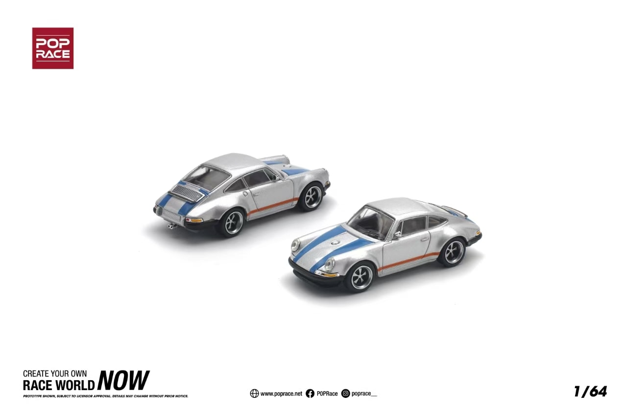 POP Race SINGER SILVER BLUE D/PR640-188