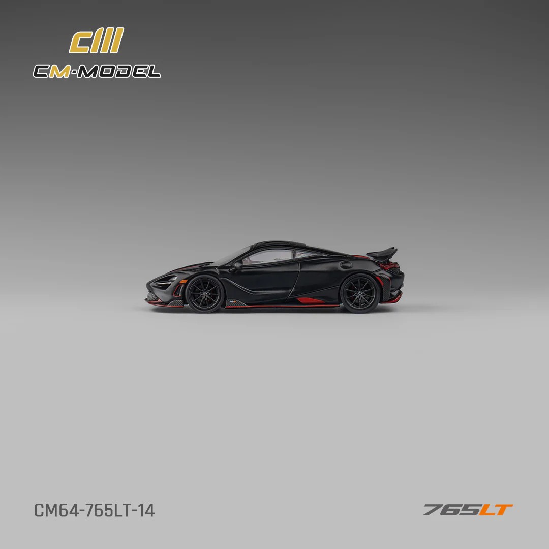 CM MODEL MCLAREN 765LT MATT BLACK
